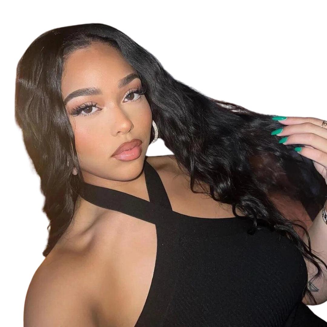 150% Density Loose Body Wave Human Hair Wigs 13x6x1 T Lace Front Wear Go Glueless Wig