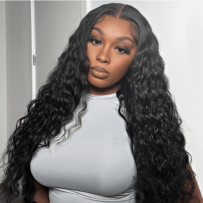 Ready And Go Wig-Loose Deep Wave HD Glueless Lace Closure Human Hair Wigs Pre Cut