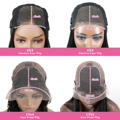 Ready And Go Wig-Loose Deep Wave HD Glueless Lace Closure Human Hair Wigs Pre Cut